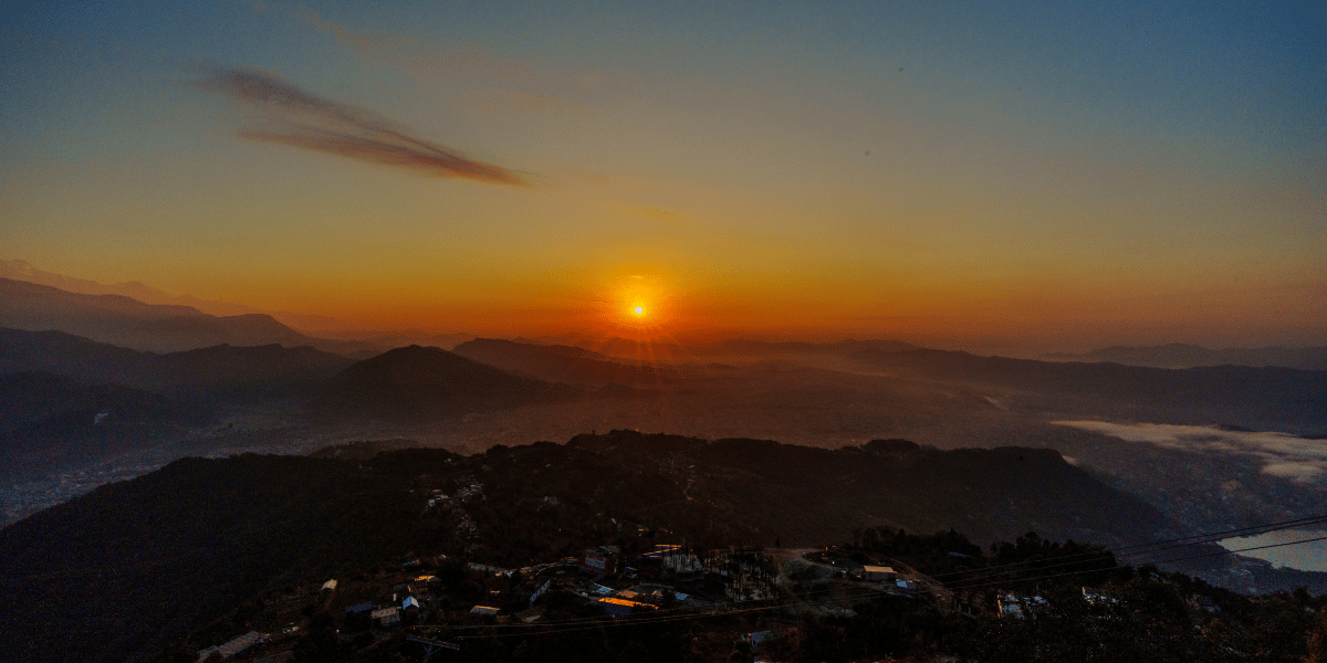 Sarangkot Sunrise Image